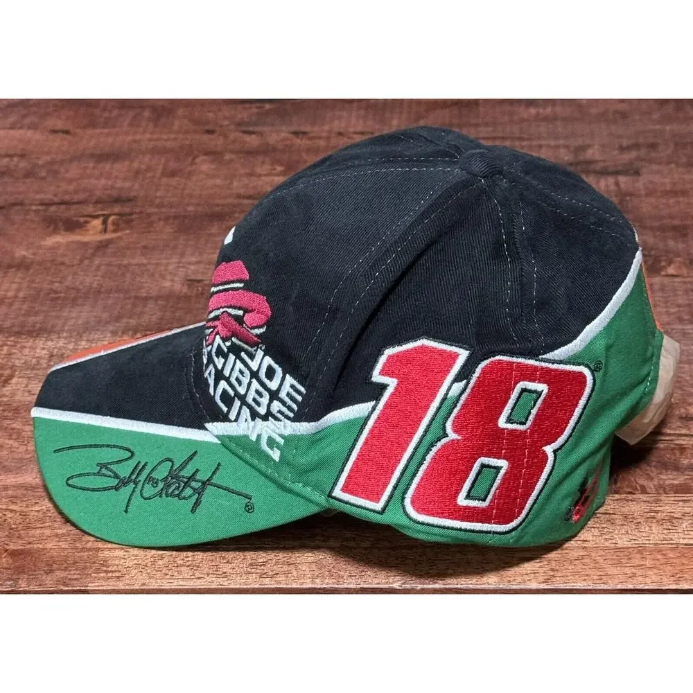 Vintage Joe Gibbs Racing Tony Stewart Bobby Labonte Nascar Snap Back Hat